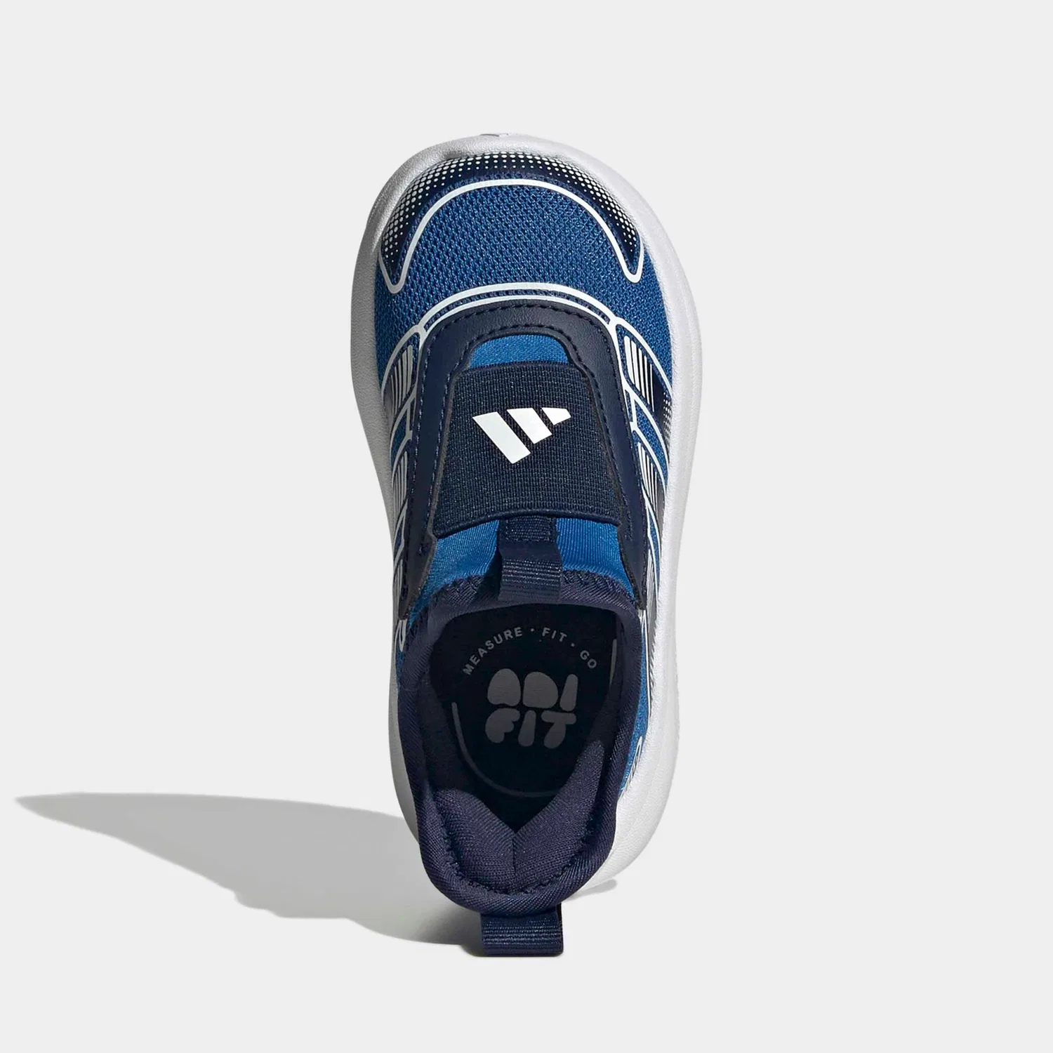 Детские спортивные кроссовки Tensaur Comfort 2.0 AC I Adidas Sportswear, Bright Royal/Dark Blue/Ftwr White — фото 4