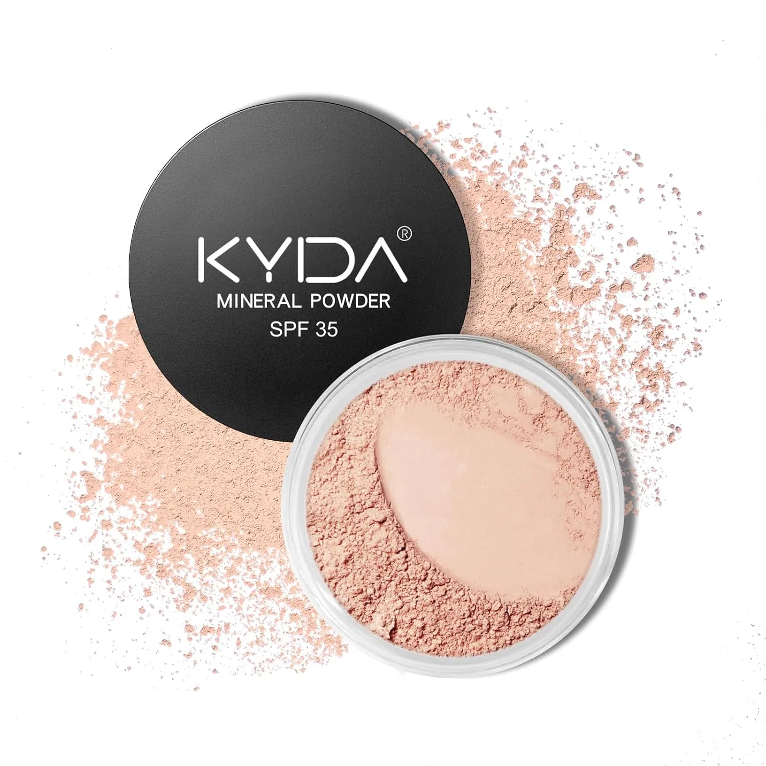 Минеральная пудра, SPF 35, KYDA, 8 г, Fairly Medium