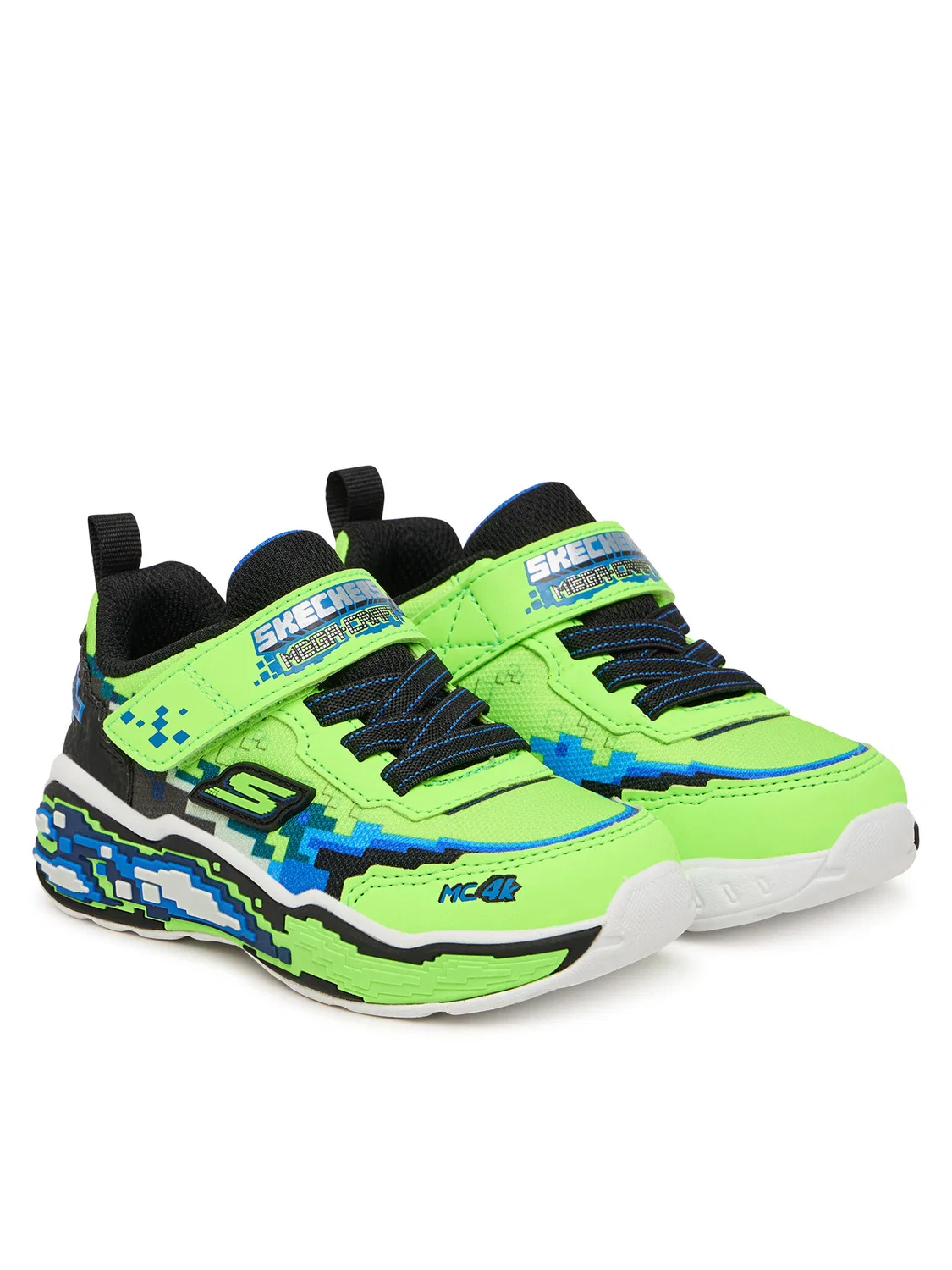 Кроссовки для мальчика Mega Scene Skechers, зеленый — фото 2
