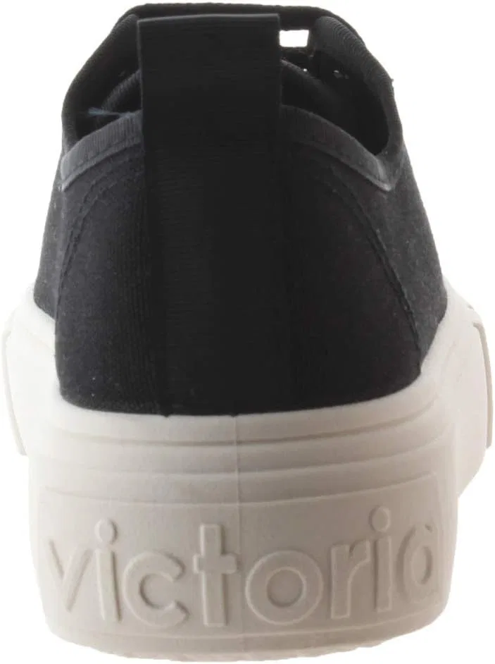 Детские кроссовки на платформе для девочек victoria, Black — фото 3
