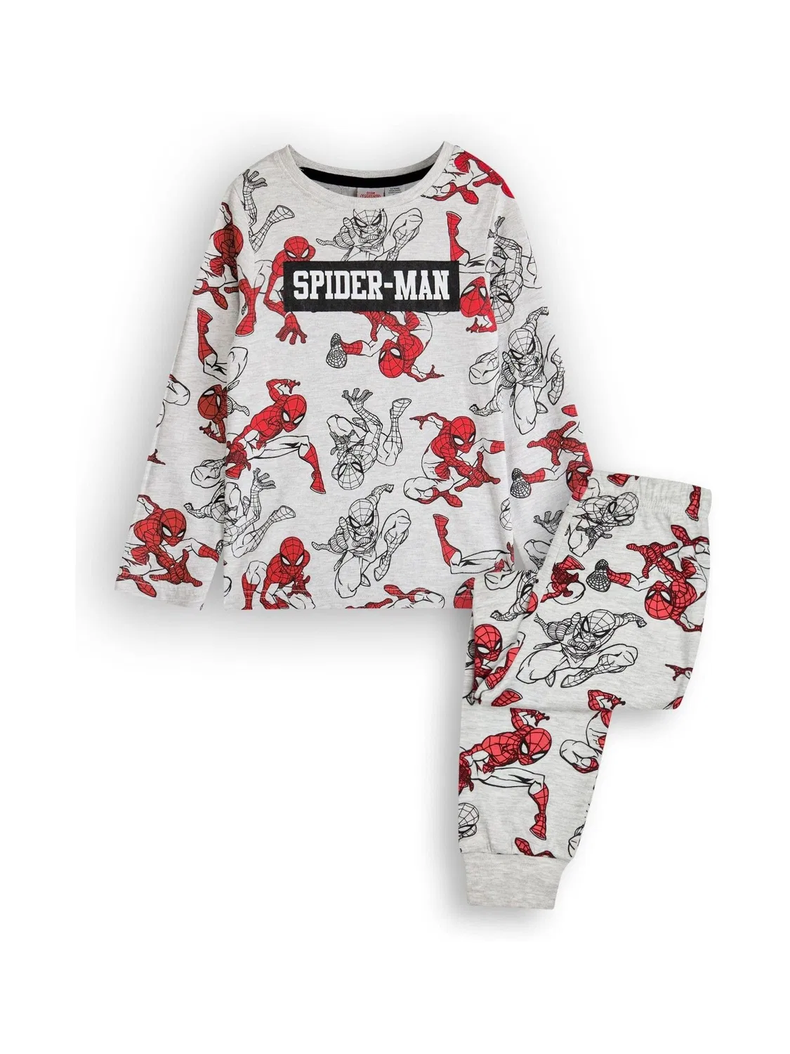 Пижама с персонажем Marvel Spider Man Vanilla Underground, серый