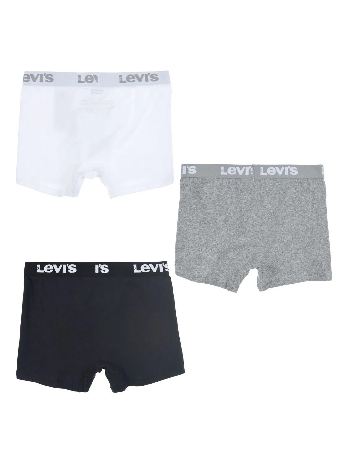 Трусы боксеры, 3 шт. Levi's, белый — фото 2