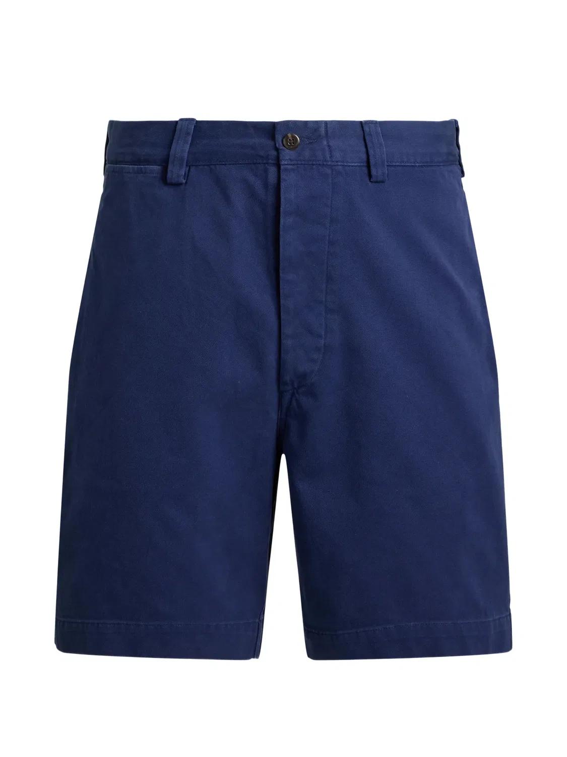 Шорты из твила с плиссировкой Polo Ralph Lauren, синий