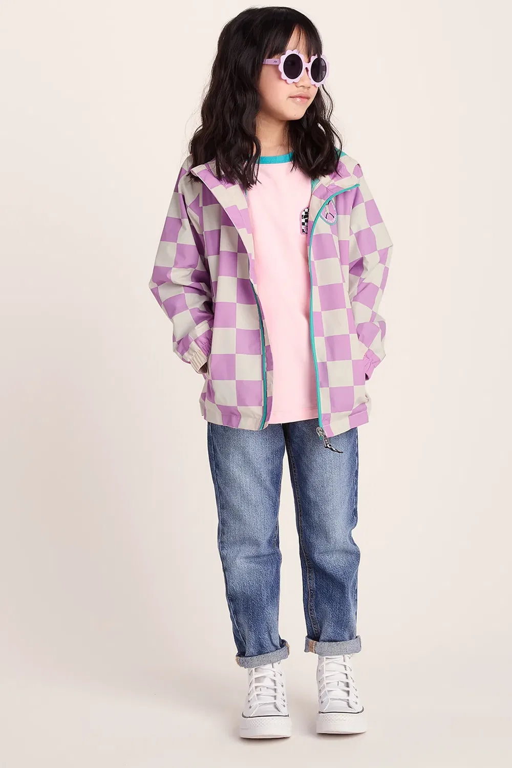 Детская водонепроницаемая куртка Shaun the Sheep Tog24, Lilac — фото 4