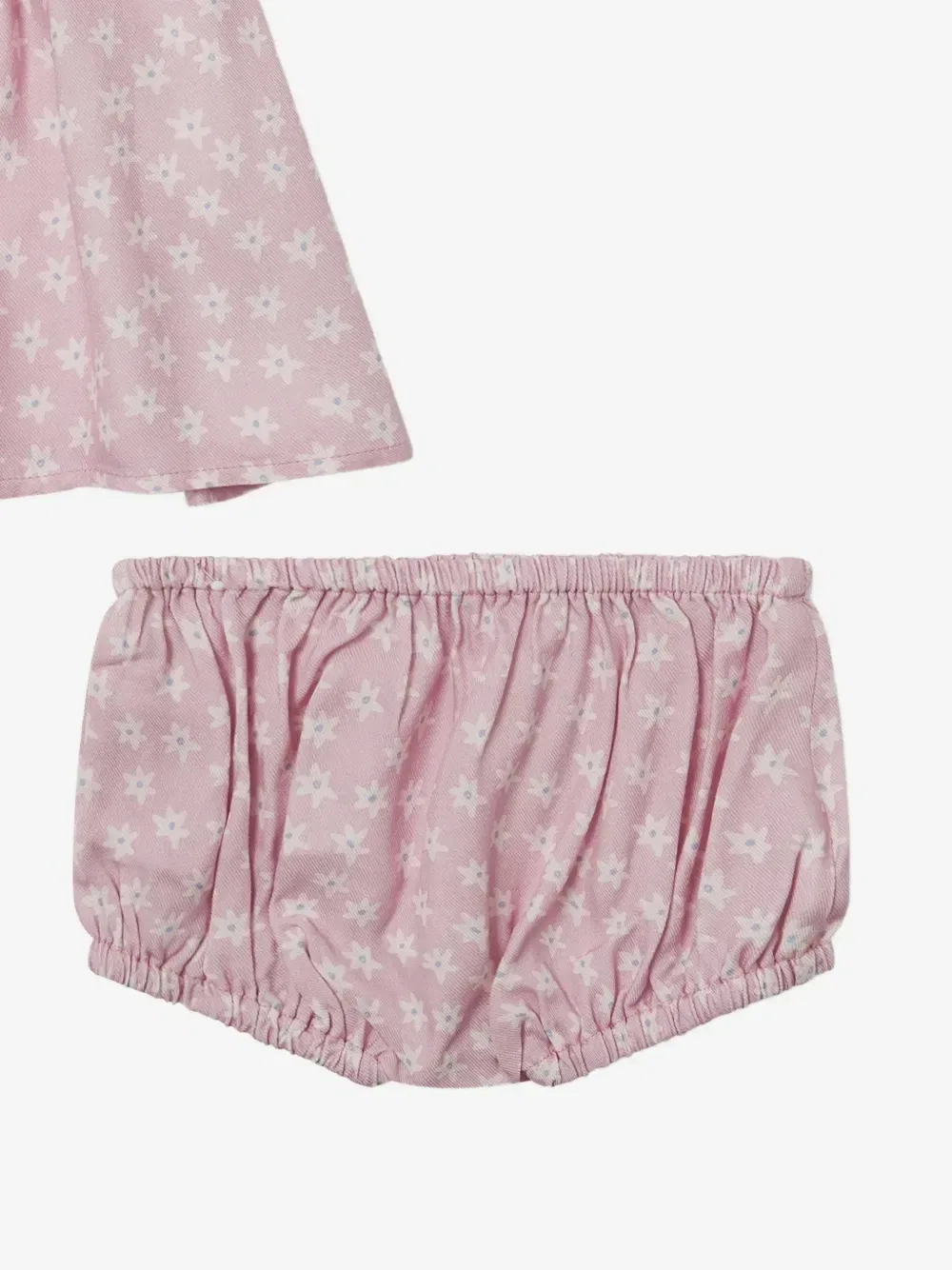 Комплект из платья и блумеров с длинными рукавами и цветочным принтом Stella McCartney Kids, розовый — фото 4