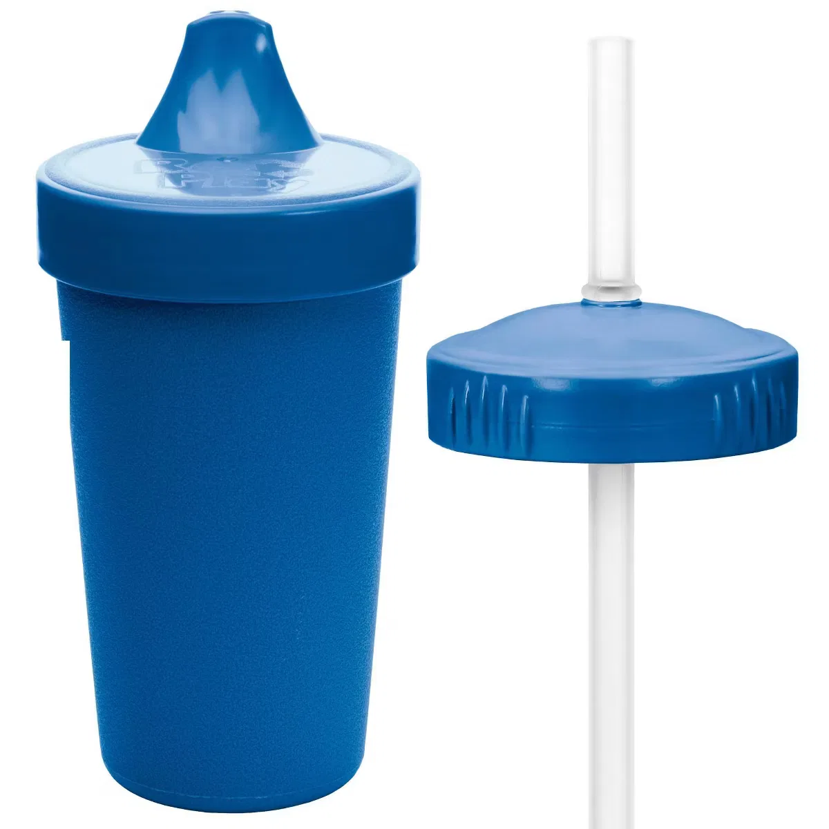 Детская кружка-поильник 296 мл с двумя крышками Grow With Me Cup Re-Play, Navy