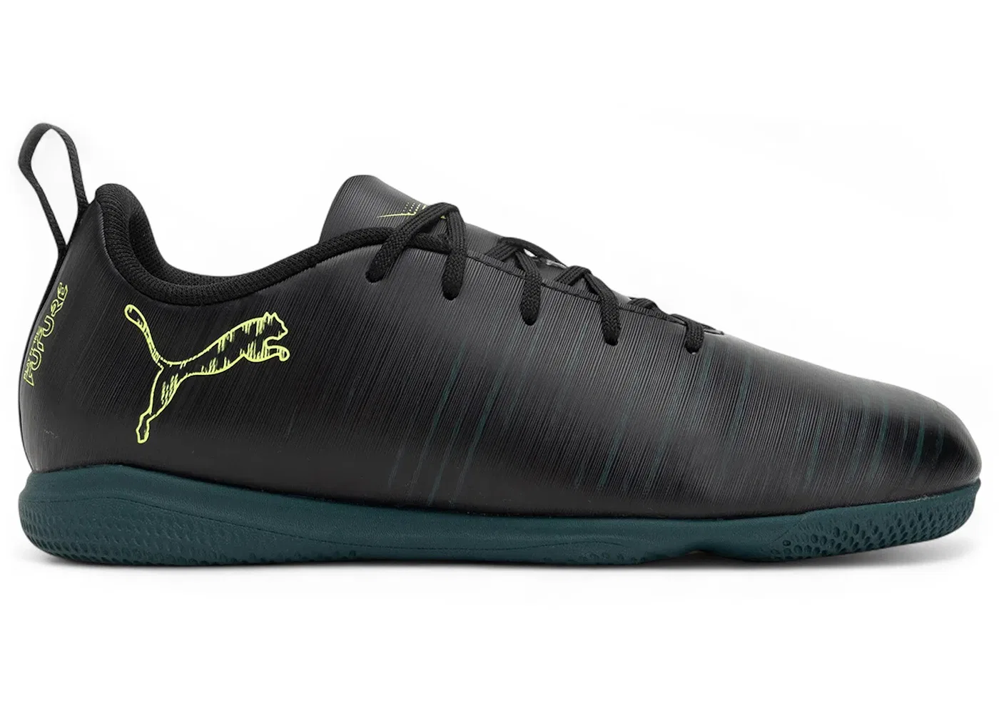 Детские кроссовки для повседневной носки Puma Future 8 Play IT Jr Puma Black/Fizzy Light/Green Terrain