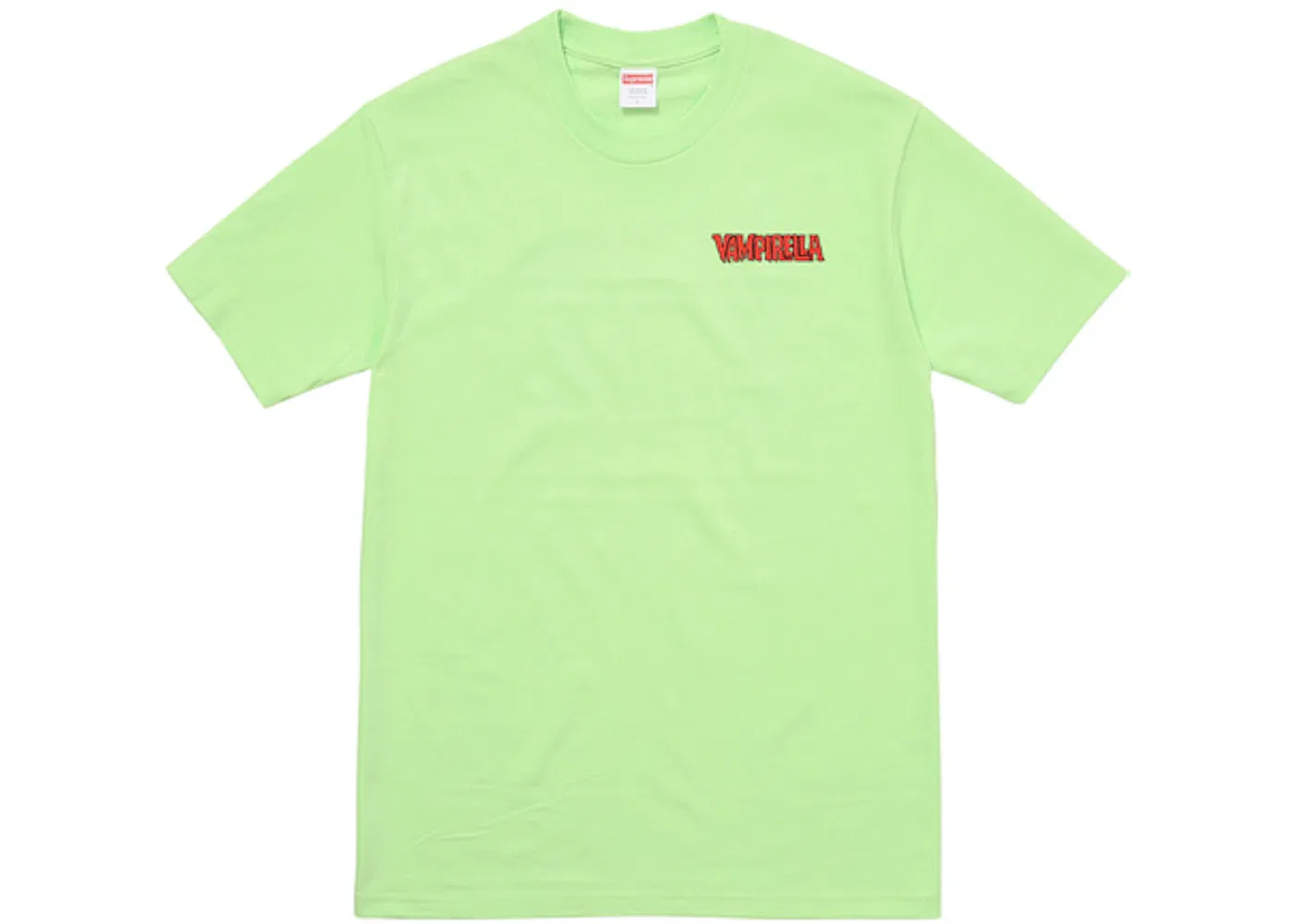 Мужская футболка с принтом Supreme Vampirella Card Tee, Light Green
