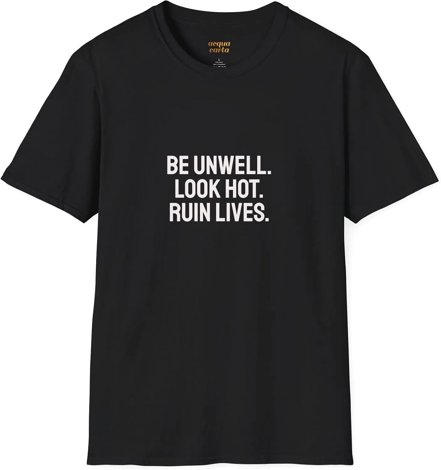 Футболка с принтом Unhinged Wisdom Tee, Black
