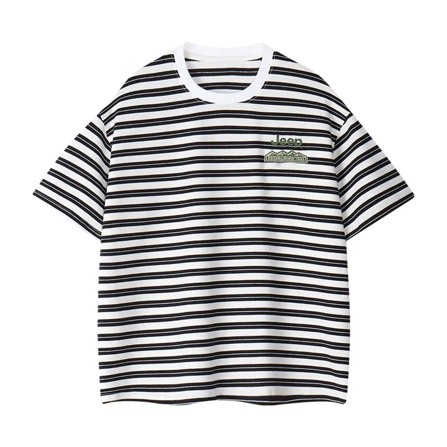 Детская футболка с круглым вырезом Jeep Grade School T Shirts, Black