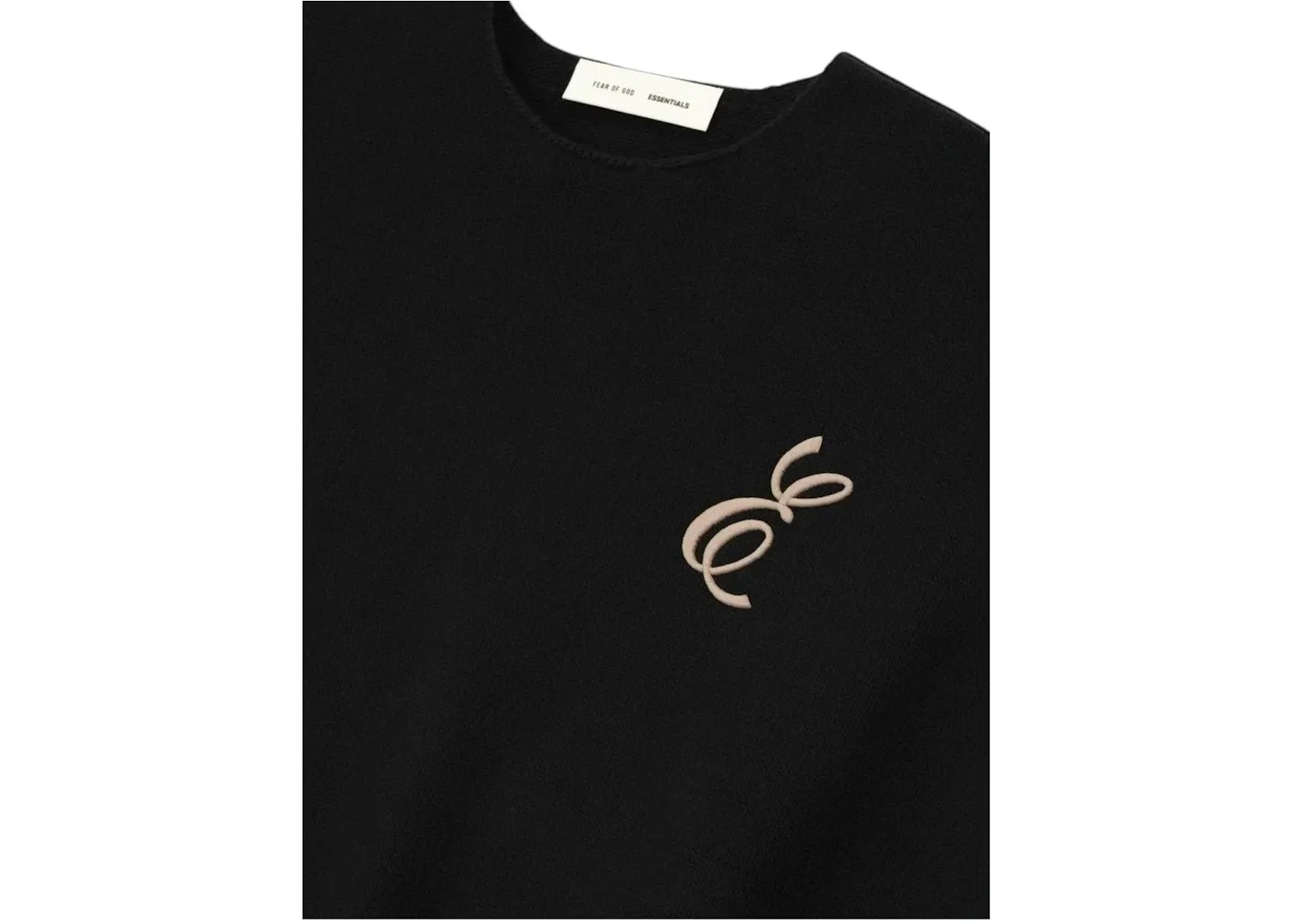Мужской свитшот с вафельным узором Sweater Fear of God, Vintage Black — фото 3