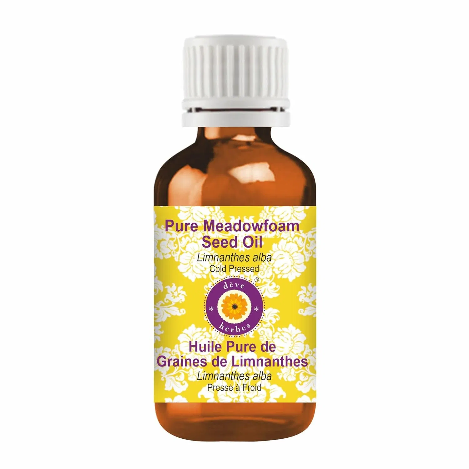 Масло для лица Meadowfoam Seed Oil, Deve Herbes, 30 мл