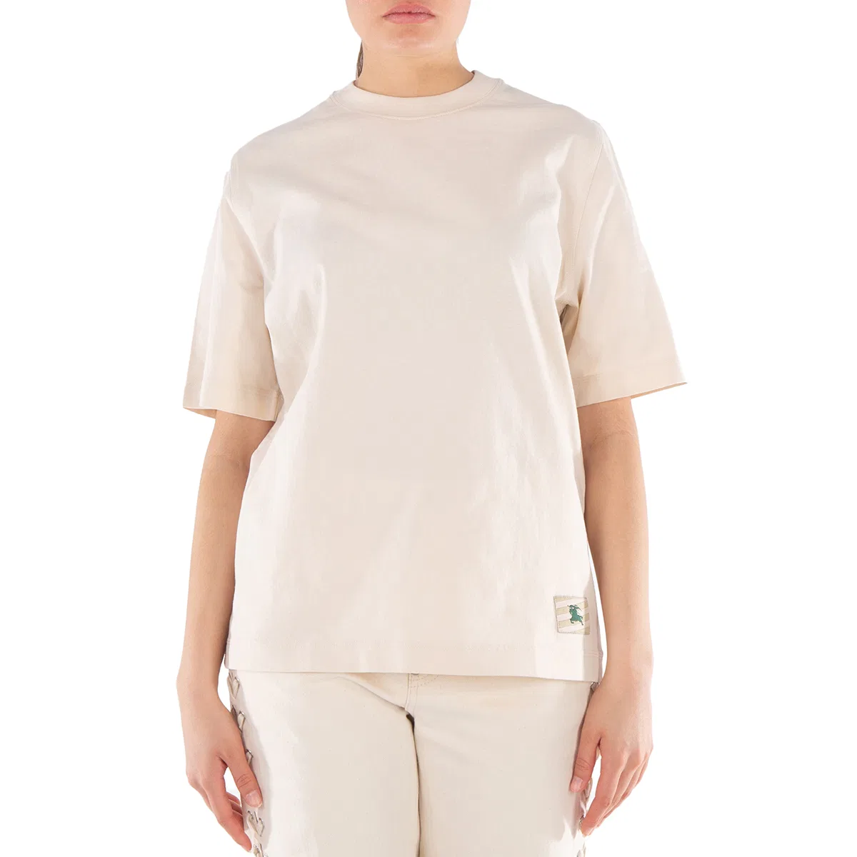 Футболка хлопковая с коротким рукавом EKD Cotton Short Sleeve T-Shirt Burberry, Soap