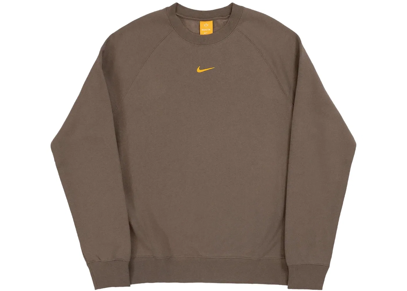 Мужское худи Nike x NOCTA Fleece CS Crew, Baroque Brown