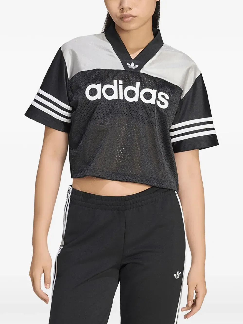 Футболка трикотажная Adidas, черный