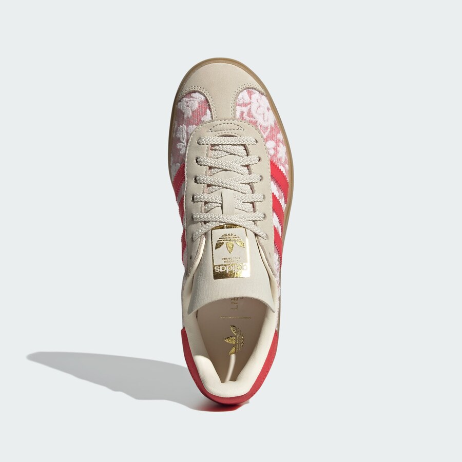 Кроссовки ADIDAS ORIGINALS Gazelle Bold x Liberty London, белый — фото 3