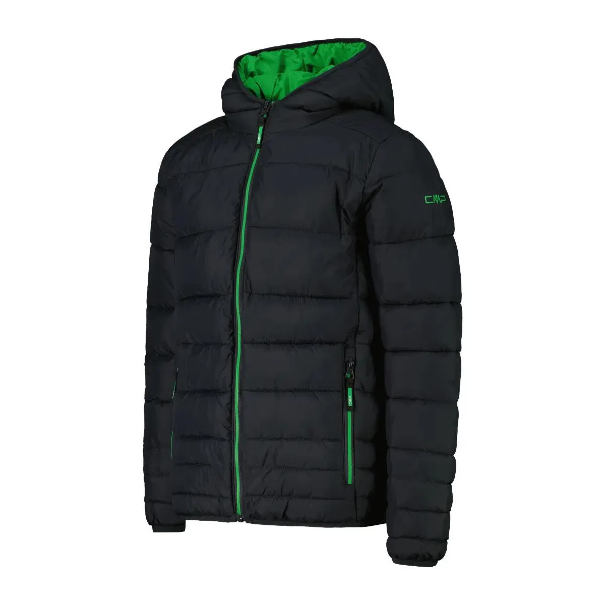 Детская куртка для мальчиков с капюшоном KID JACKET FIX HOOD Cmp, Grau — фото 2