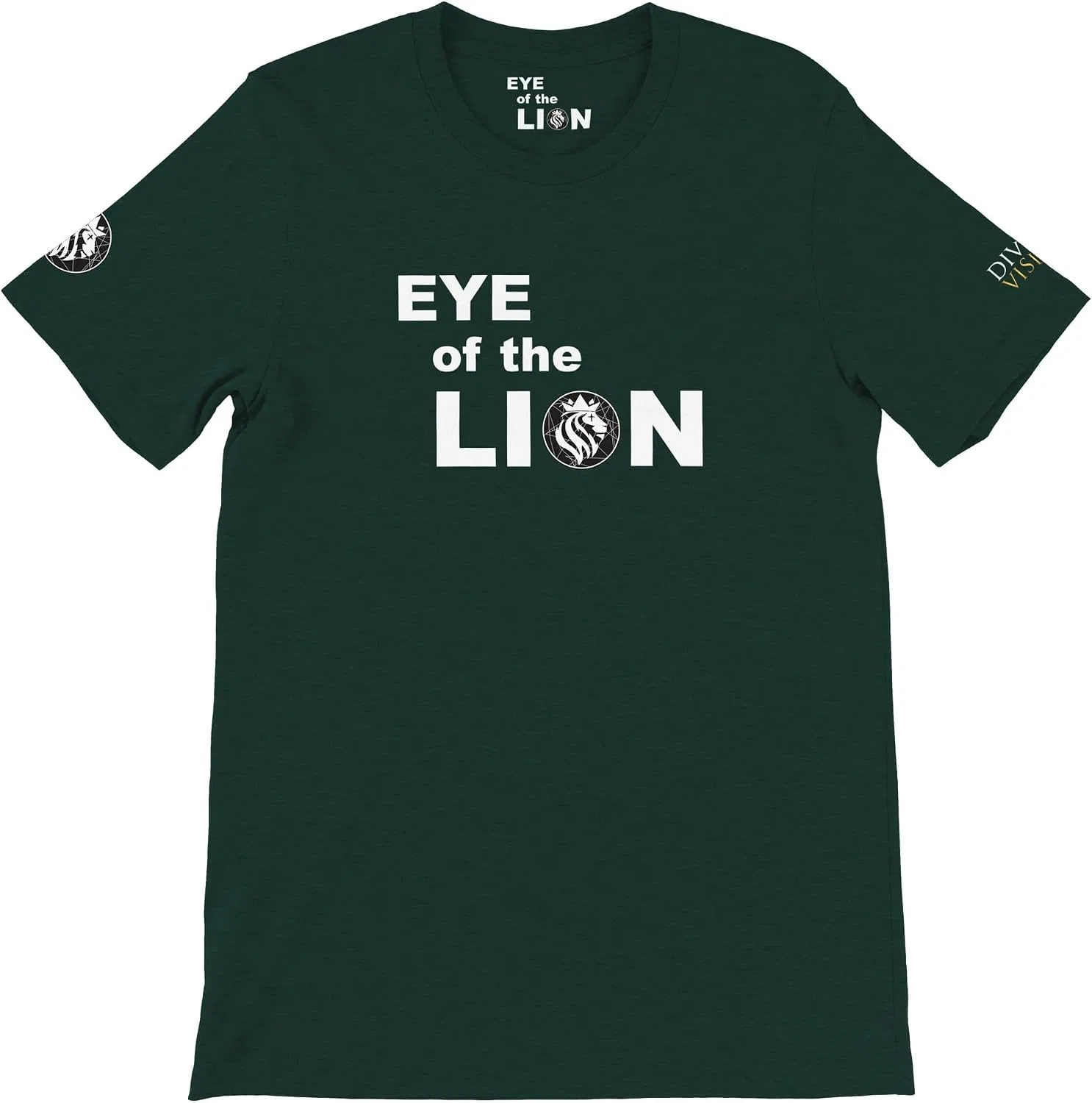 Футболка с логотипом Eye Of The Lion, Heather Emerald