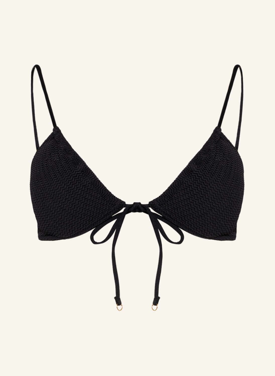 

Топ бикини SEAFOLLY Triangel SEA DIVE, черный