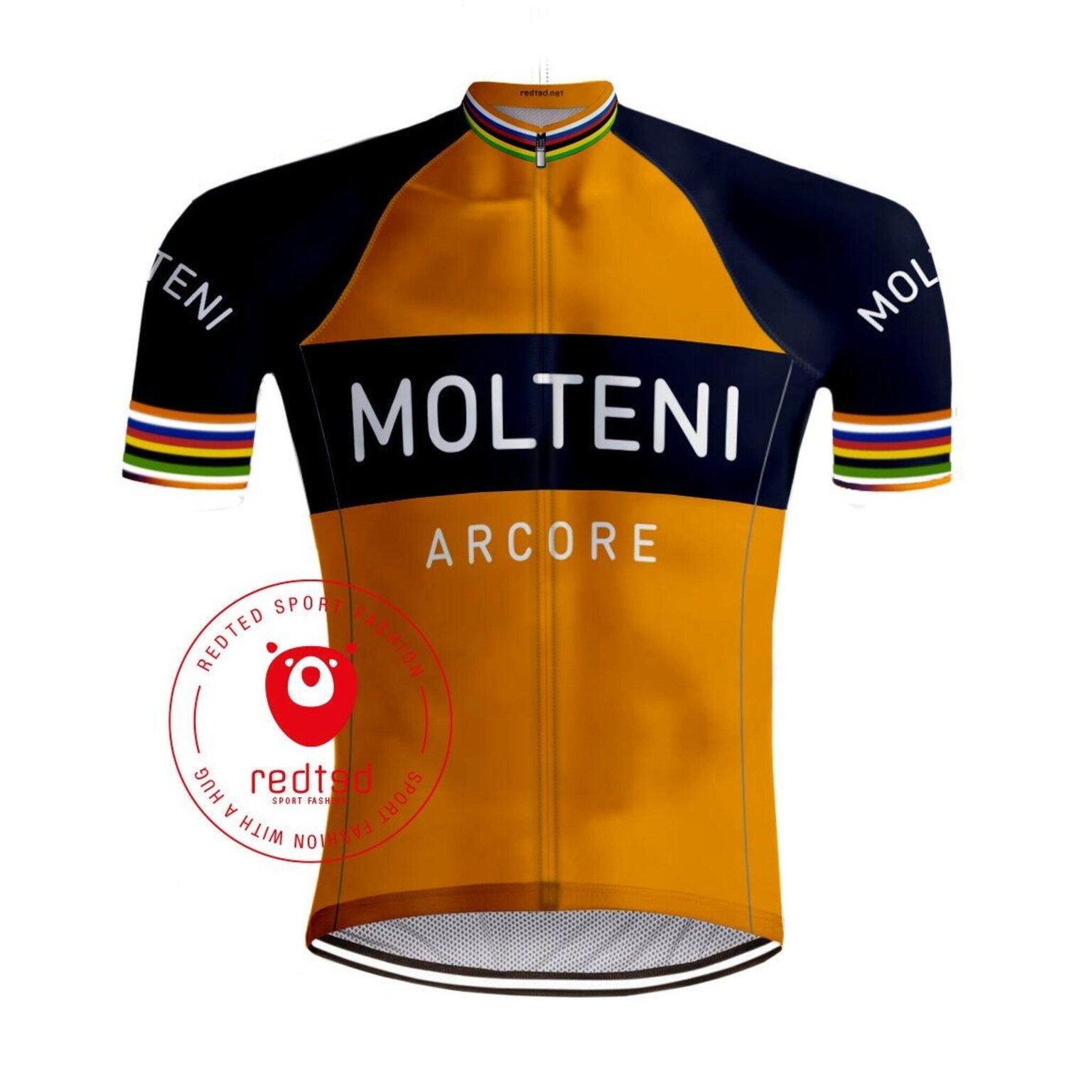 

Велосипедный свитер в стиле ретро Molteni Orange - RedTed, апельсин