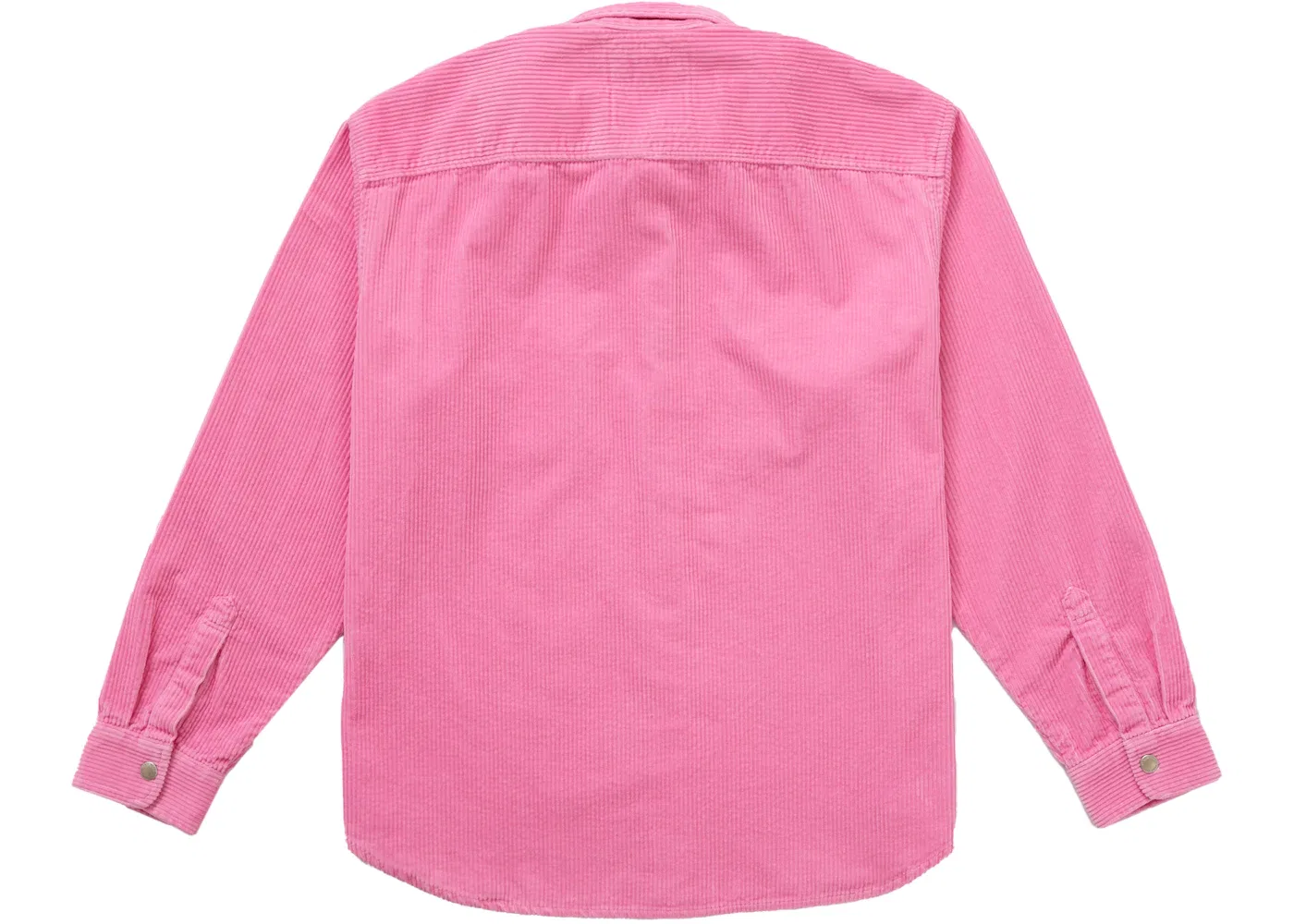 Мужская рубашка из вельвета с кнопками Supreme Shirt (FW25), Pink — фото 2