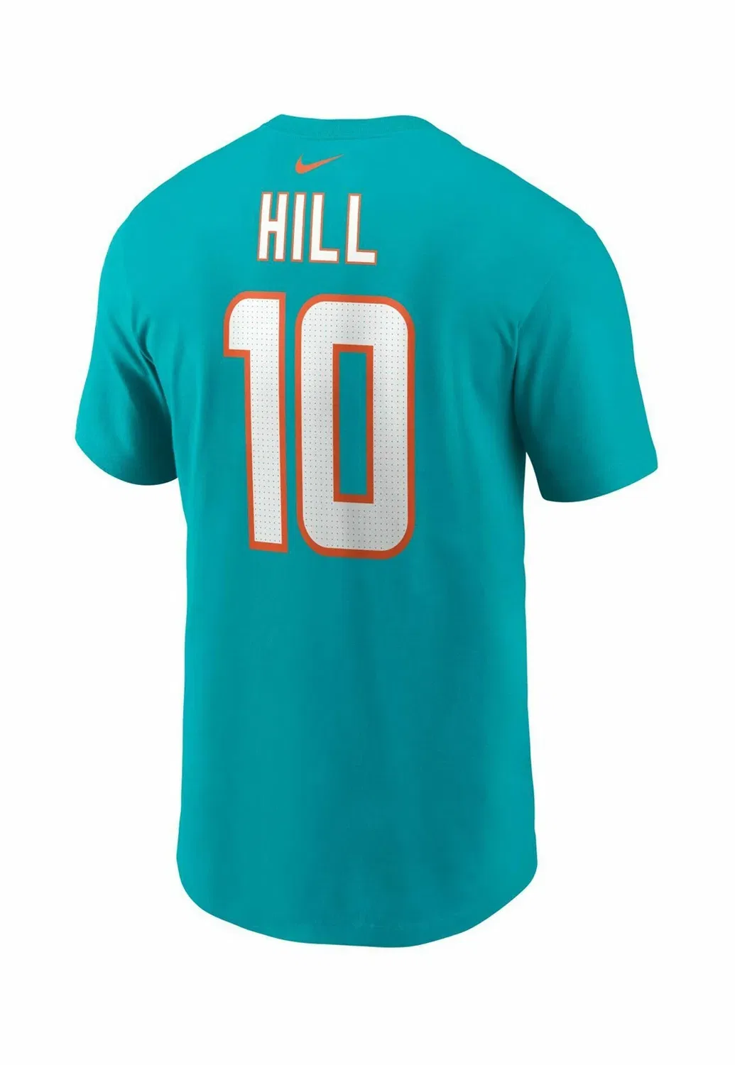 Футболка с принтом игрока команды Miami Dolphins под номером 10, Тайрика Хилла Nike Performance, Aqua — фото 2