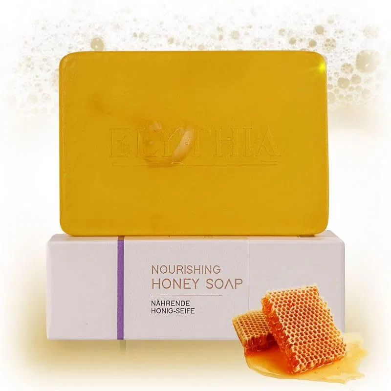 Мыло ручной работы с медом и пчелиным воском, 120 г, Honey Generisch — фото 3