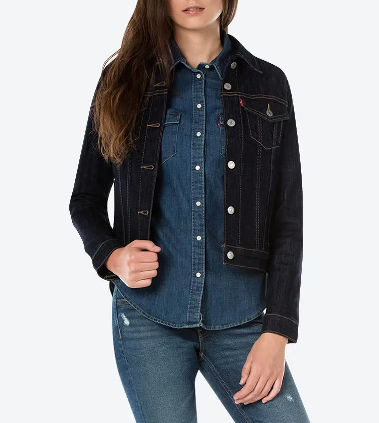 Джинсовая куртка классическая Original Trucker Levi'S, синий