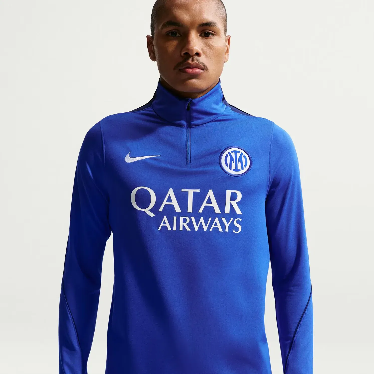 Мужская футболка с длинным рукавом Inter de Milán 2026-2027 Dri-FIT Strike Drill Top Nike, Azul