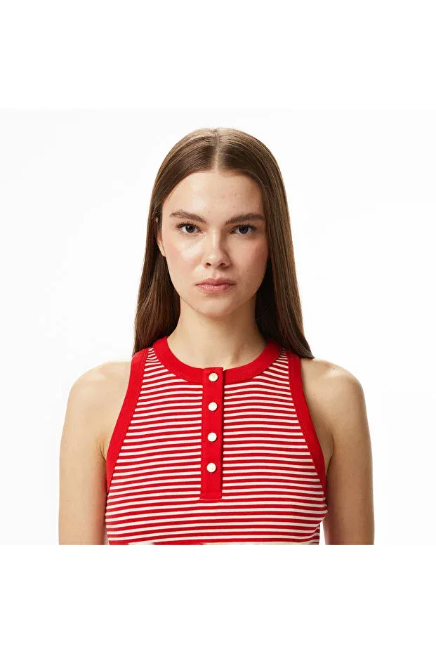 Женская футболка без рукавов Tommy Hilfiger, Red — фото 4