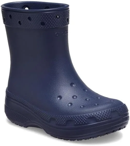 Детские резиновые сапоги Classic Rain Boots Crocs, Navy Blue — фото 2