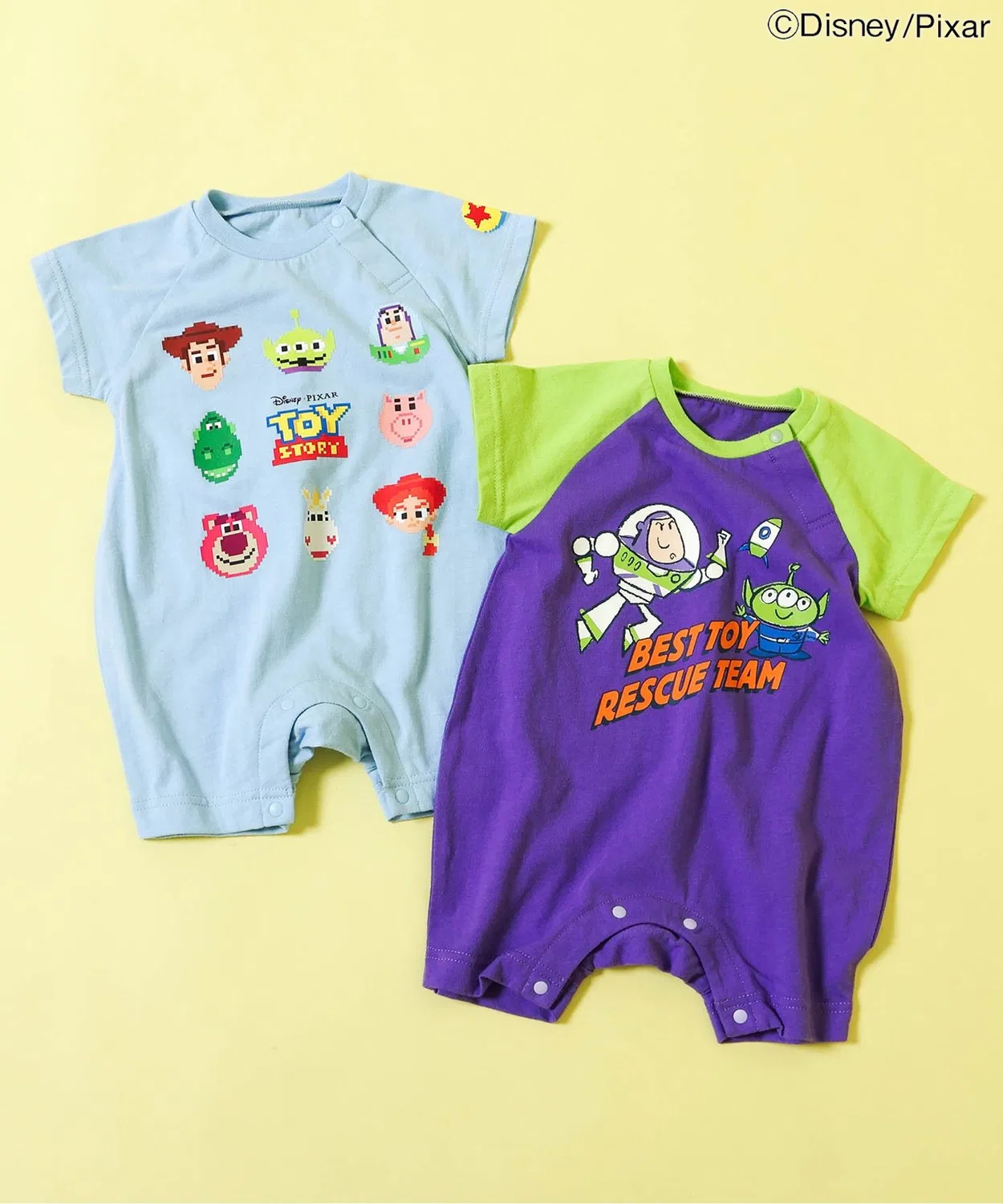 Детский боди-комбинезон с принтом Toy Story Purple Disney, Purple — фото 2