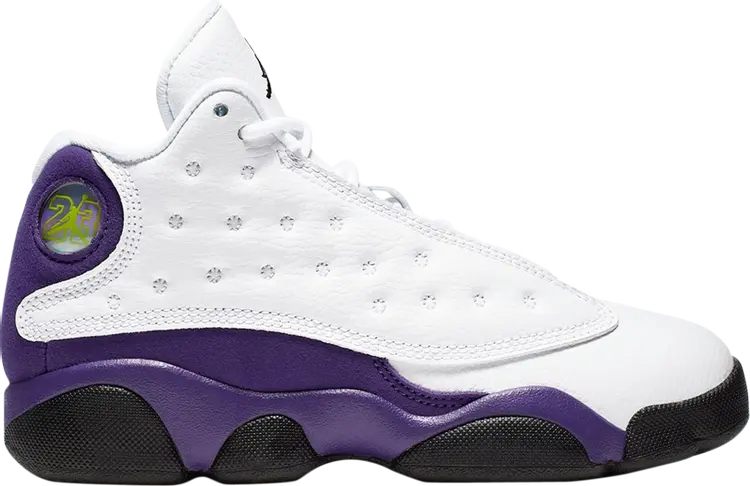 

Кроссовки Air Jordan 13 Retro PS Lakers, фиолетовый, Фиолетовый;белый, Кроссовки Air Jordan 13 Retro PS Lakers, фиолетовый