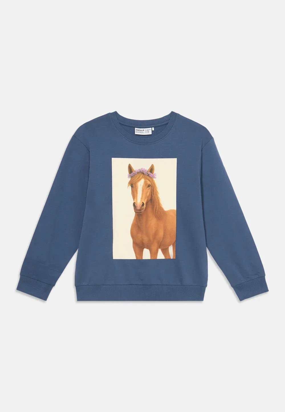 Nkfvotea - толстовка Name It, Vintage Indigo — фото 3
