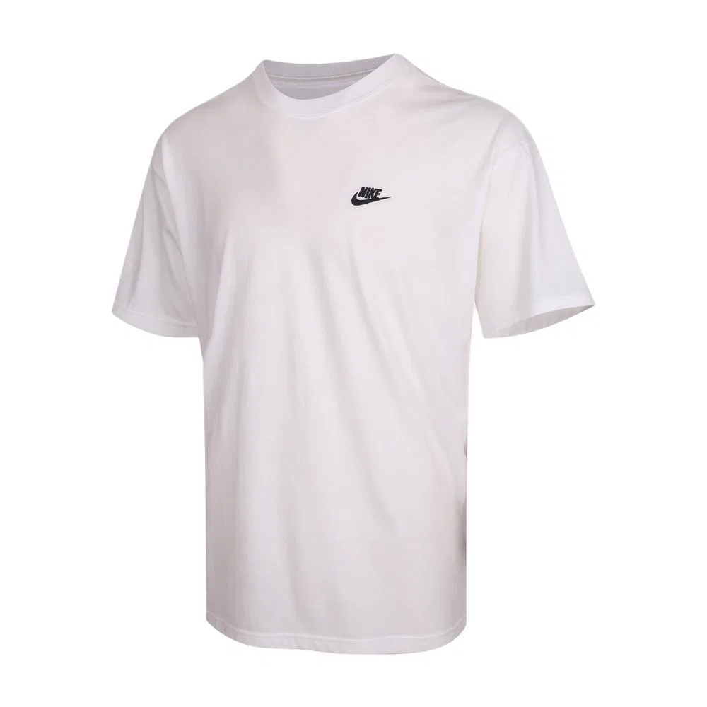 Футболка с круглым вырезом, свободный крой, Nike, White
