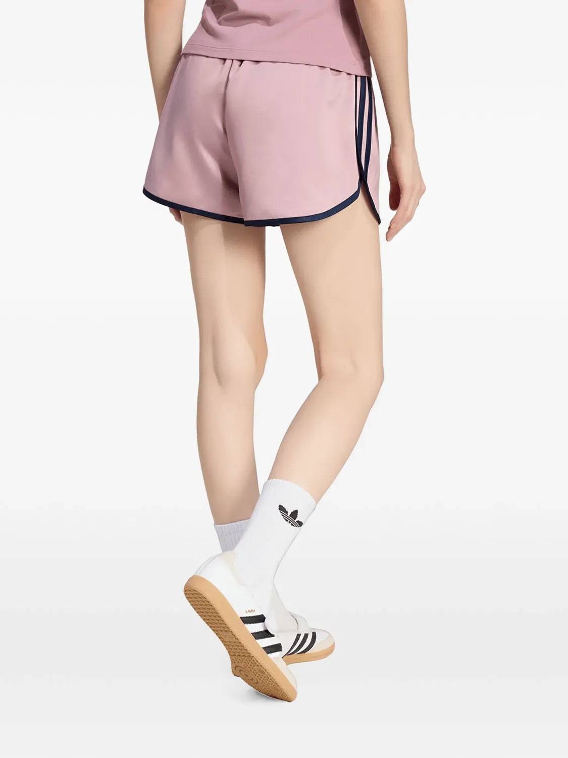 Мини-шорты Sprinter 3s розовые Adidas, розовый — фото 2