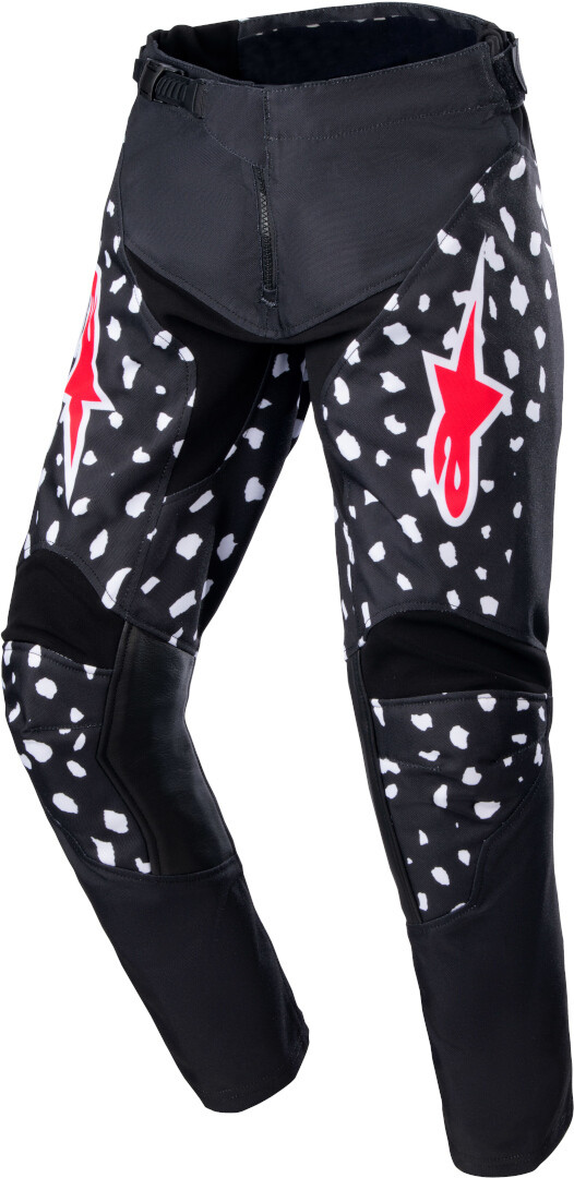 

Штаны для мотокросса Alpinestars Racer North Youth, черный/белый/красный