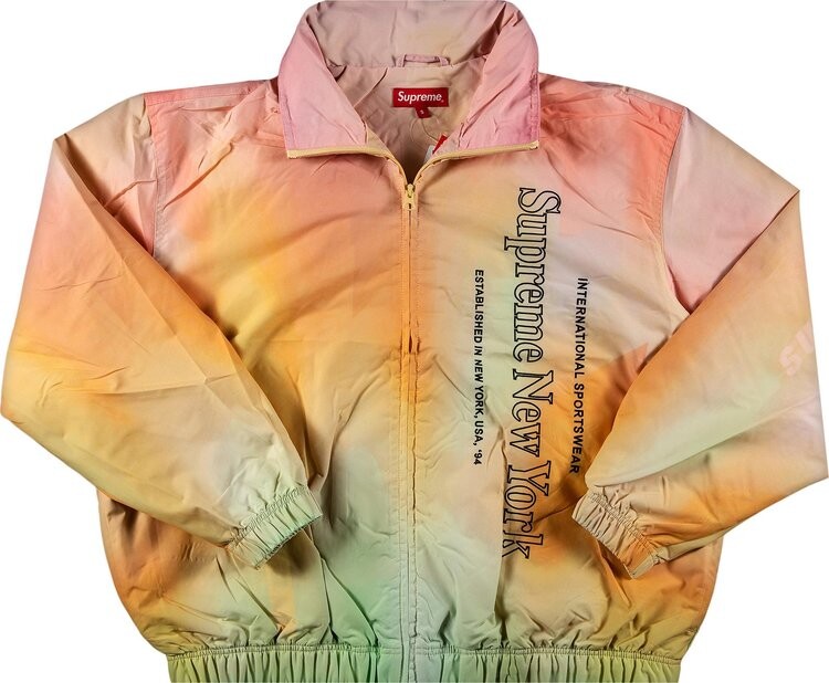 

Куртка Supreme Side Logo Track Jacket 'Yellow Gradient', разноцветный, Коричневый, Куртка Supreme Side Logo Track Jacket 'Yellow Gradient', разноцветный