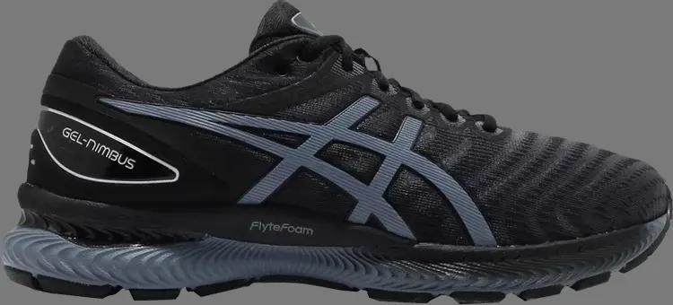 

Кроссовки gel nimbus 22 'black grey floss' Asics, черный