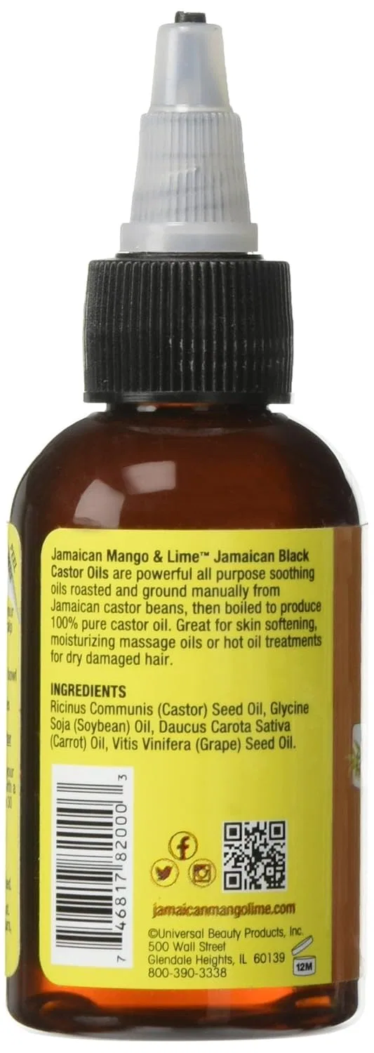 Масло для волос Jamaican Mango & Lime Black Castor Oil, 59 мл, Original — фото 3