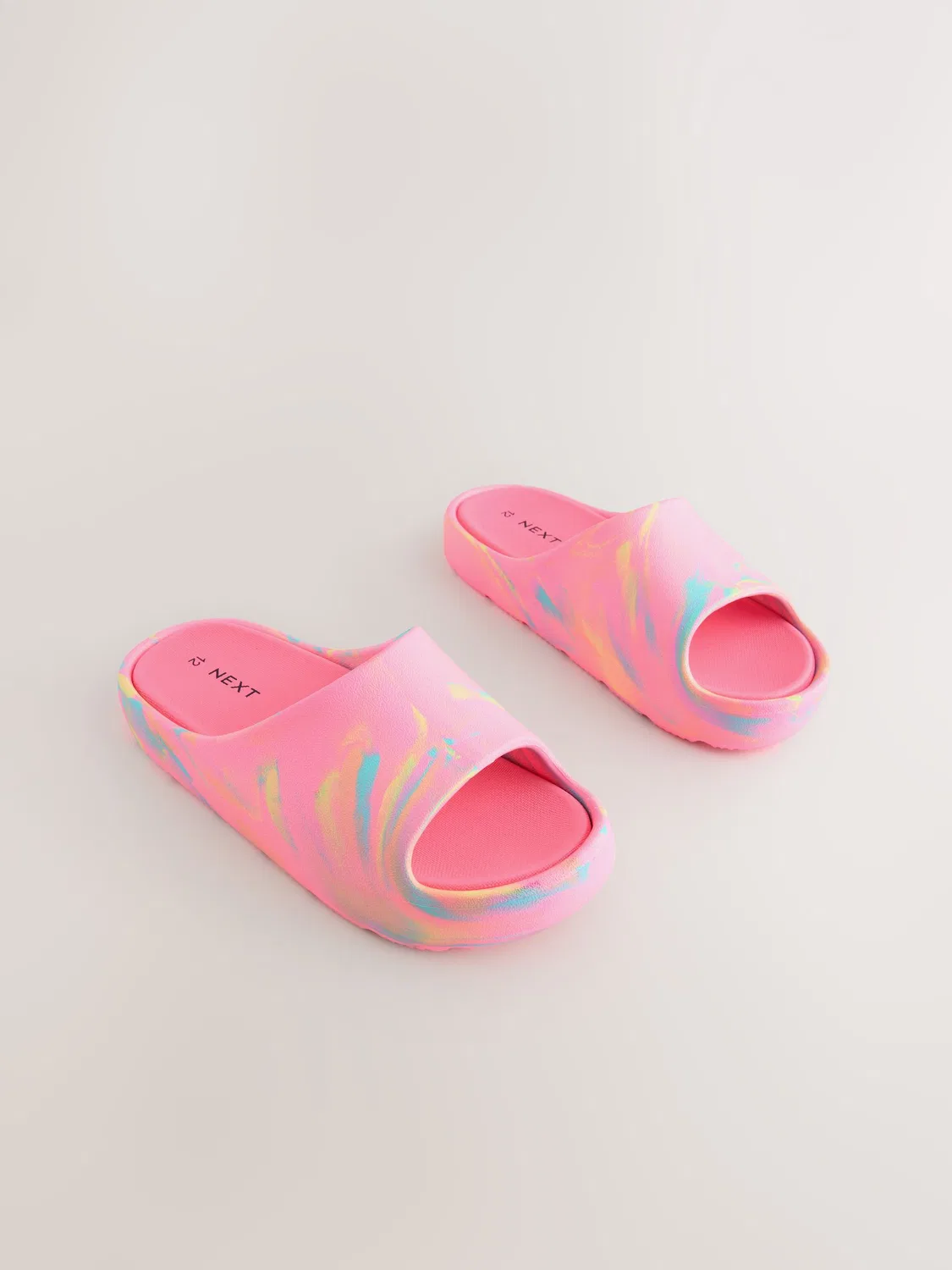 Шлепанцы Pink Marble Comfort Next, розовый мрамор