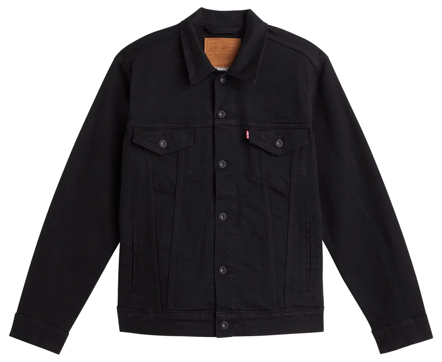 Мужская куртка-джинсовка The Trucker Levi's, Dark Horse — фото 4