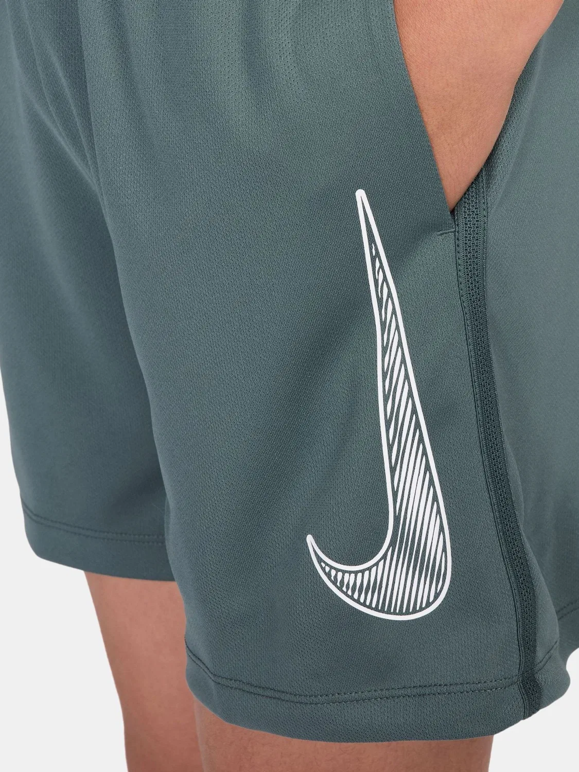 Шорты тренировочные Dri-FIT Nike, Mineral Slate — фото 4