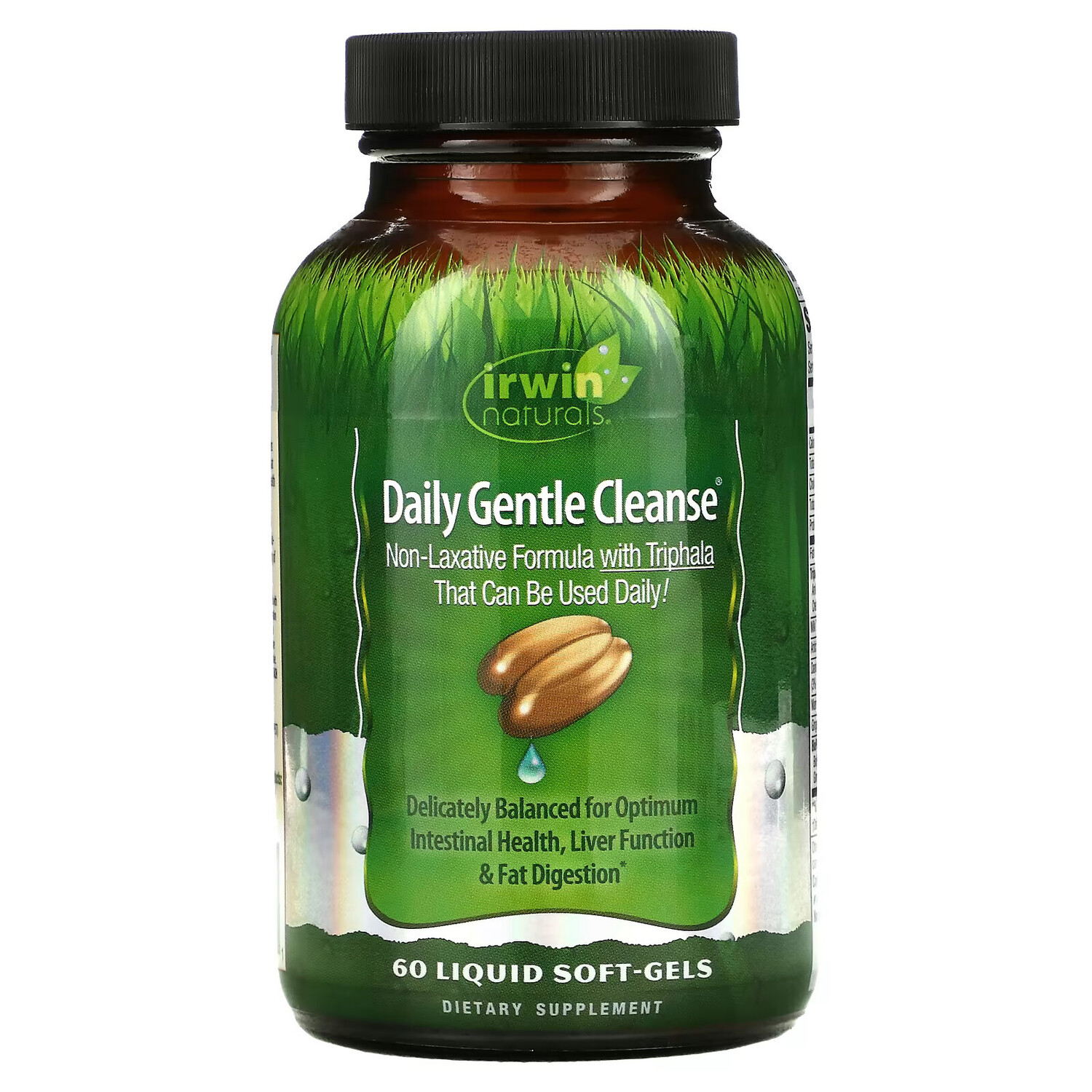 

Irwin Naturals, Ежедневная мягкая очистка, 60 мягких капсул