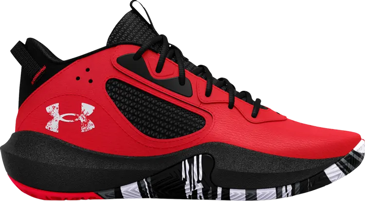 

Кроссовки Under Armour Lockdown 6 GS Red Black, красный