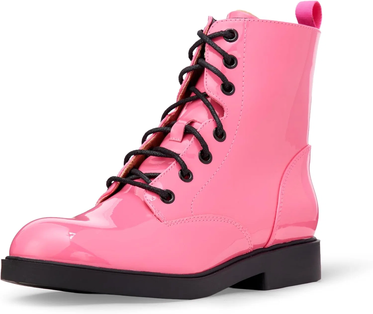 Детские ботинки для девочек на молнии Amazon Essentials, Pink Patent