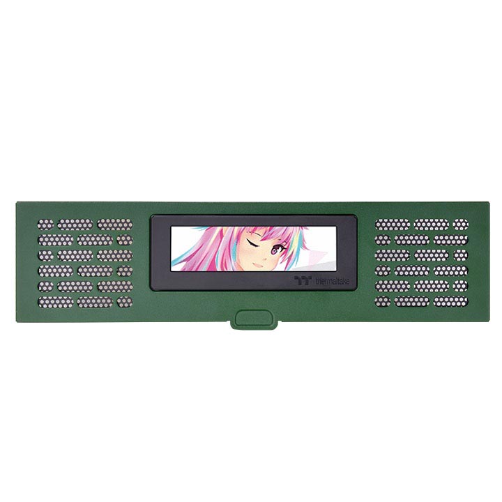 

Дисплей Thermaltake LCD Panel Kit для корпуса The Tower 200, темно-зеленый