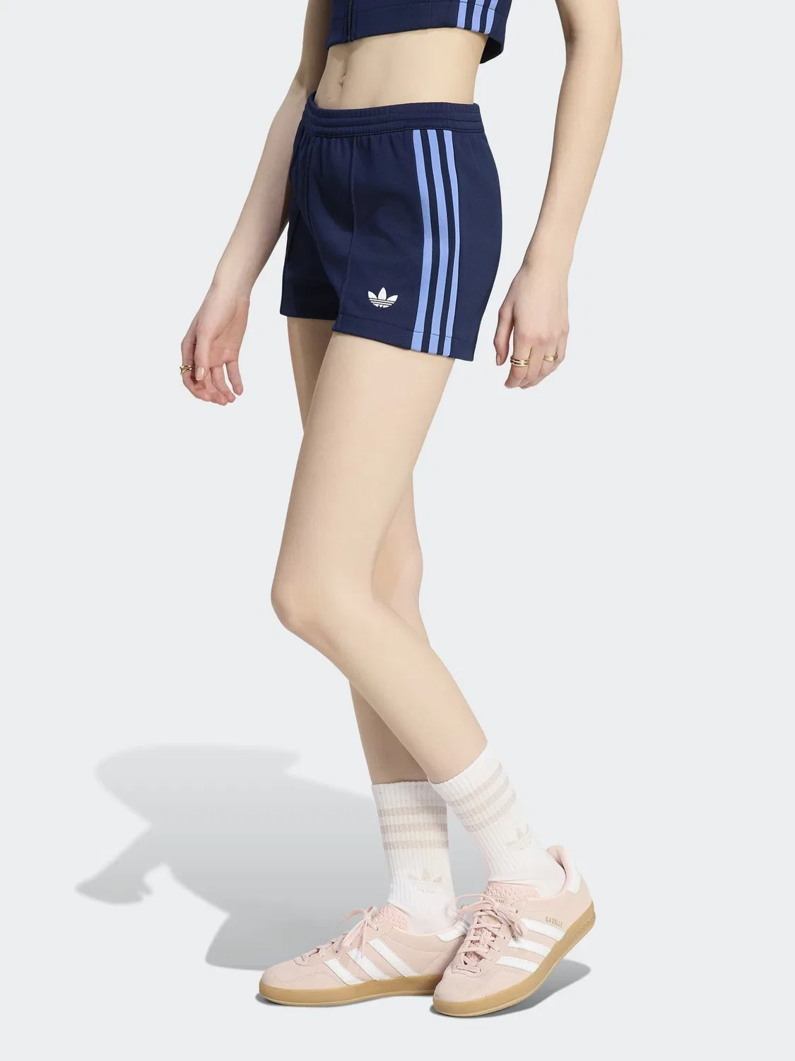 Шорты классические Adicolor Sport, синие, adidas Originals