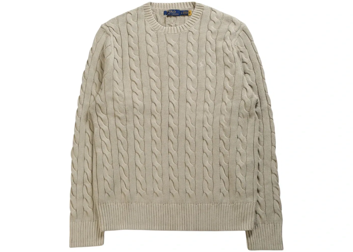 Мужской джемпер с длинным рукавом Sweater Polo Ralph Lauren, Natural Gmd