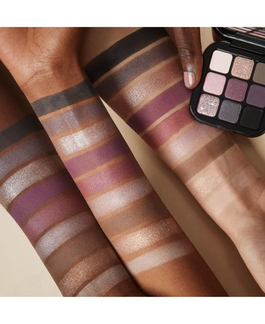 Палетка теней Glamour Multi Finish KIKO Milano, 04 Mauve Selection — фото 3